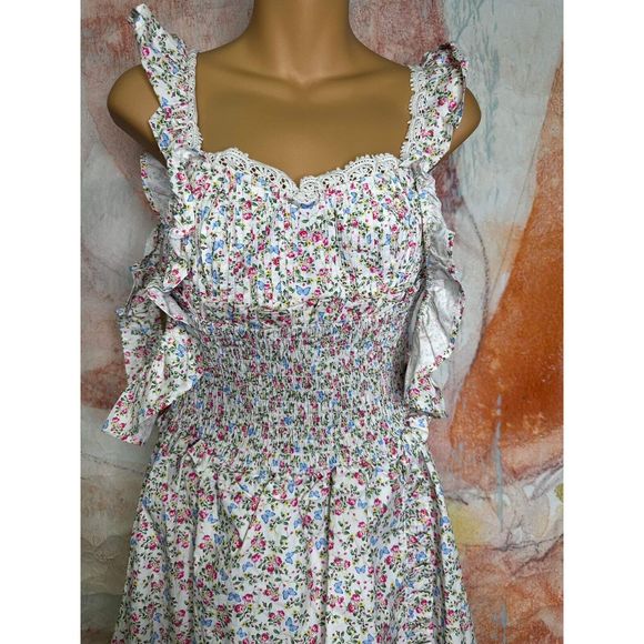 Free People For Love & Lemons Amalfi Midi Dress $288 - Picture 7 of 9
